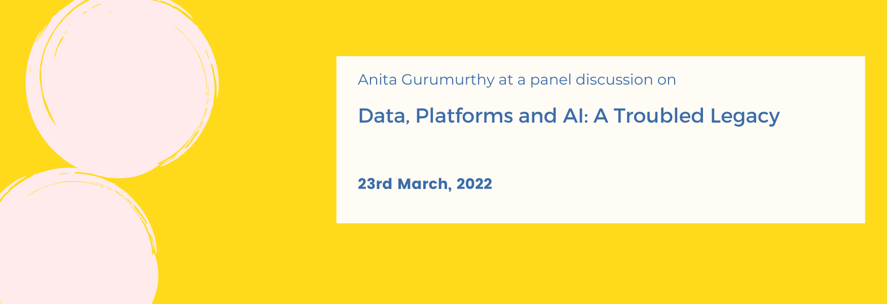 Data, Platforms and AI: A Troubled Legacy